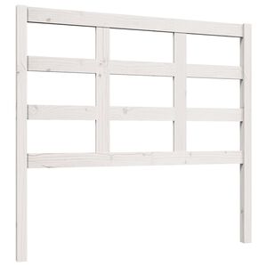 vidaXL Cabecero de cama madera maciza de pino blanco 105,5x4x100 cm