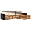vidaXL Conjunto de sof&aacute;s de exterior 4 uds.
