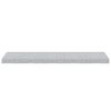 vidaXL Estantes flotantes pared 2 uds gris hormig&oacute;n MDF 90x23,5x3,8 cm