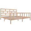 vidaXL Estructura de cama de madera maciza de pino 200x200 cm