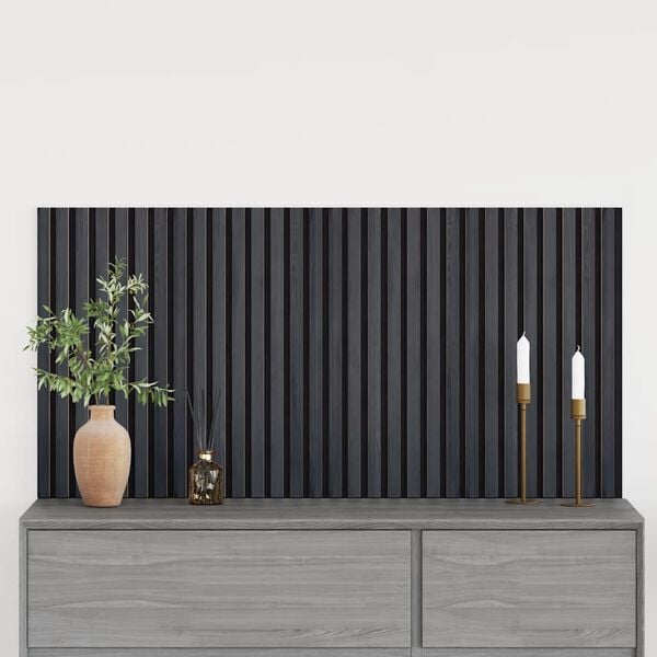 vidaXL Paneles acústicos de pared 2 uds listones 60,5x60 cm