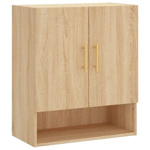 vidaXL Armario de pared madera de ingenier&iacute;a roble Sonoma 60x31x70 cm