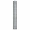 vidaXL Cerca Hexagonal Plateado 1 x 50 m Acero galvanizado