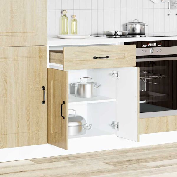 vidaXL Mueble bajo de cocina Kalmar madera ingenier&iacute;a de roble sonoma