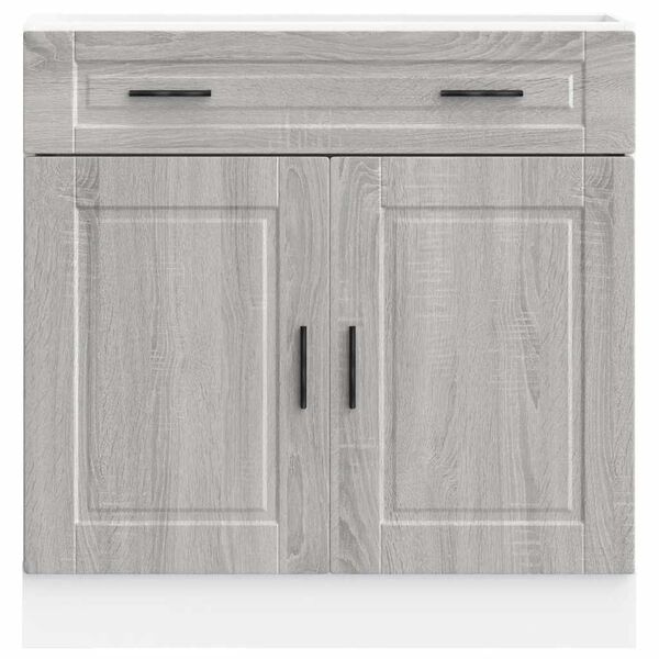 vidaXL Mueble bajo de cocina&nbsp;porto gris sonoma madera reconstituida