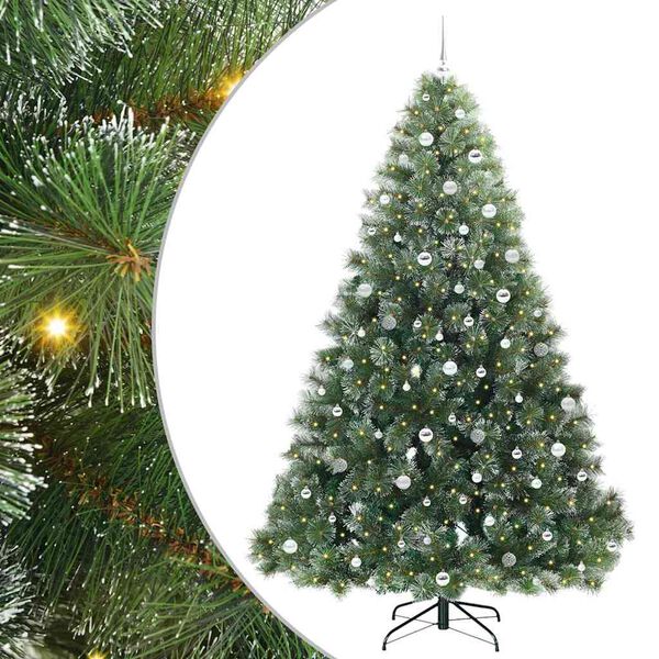 vidaXL &Aacute;rbol de Navidad artificial con 300 LED Verde 240 cm PE y PVC