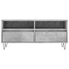 vidaXL Mueble de TV madera contrachapada gris hormig&oacute;n 100x34,5x44,5cm