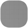 vidaXL Tapete para piscina 36 uds. &Oslash; 350 cm Redondo Espuma EVA Gris