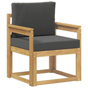 vidaXL 2 Pieza Conjunto de sof&aacute;s de exterior Poli&eacute;ster