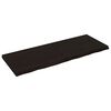 vidaXL Encimera de ba&ntilde;o madera tratada marr&oacute;n oscuro 160x60x(2-6) cm