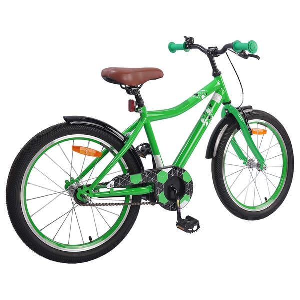 vidaXL Bicicleta Infantil 20 Pulgadas para 6-11 a&ntilde;os Verde