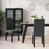 vidaXL Sillas de comedor 2 unidades terciopelo gris oscuro