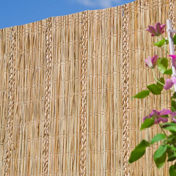 vidaXL Valla de ocultación de junco Carex 3x1,5 m