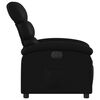 vidaXL Sill&oacute;n reclinable el&eacute;ctrico de cuero sint&eacute;tico negro