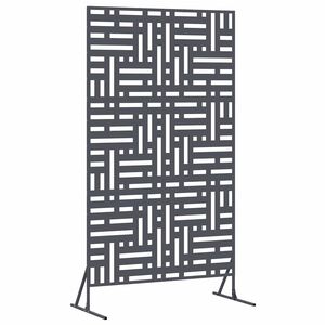 vidaXL Pantalla de Privacidad 100 x 50 x 180 cm Acero Gris antracita