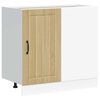 vidaXL Mueble bajo de cocina Lucca madera contrachapada roble sonoma