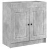 vidaXL Cabinet debajo del fregadero Gris Hormig&oacute;n 56 x 37,5 x 81 cm