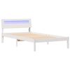 vidaXL Estructura de cama 90 x 200 cm Madera de pino macizo