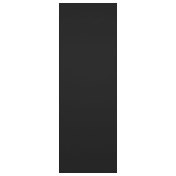 vidaXL Muebles para TV 2 uds madera contrachapada negro 30,5x30x90 cm