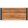 vidaXL Mesa de centro madera maciza acacia 120x55x40 cm