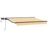 vidaXL Armaz&oacute;n de toldo manual con LEDs 3 x 2 m