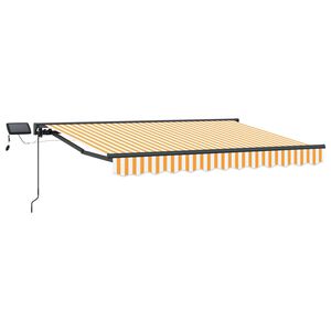 vidaXL Armaz&oacute;n de toldo manual con LEDs 3 x 2 m