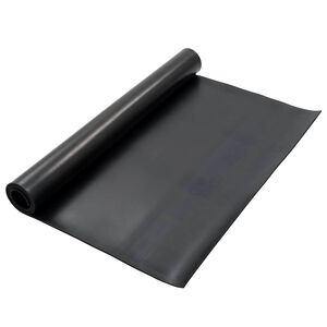 vidaXL Alfombra para el suelo Negro 1,2 x 2 m Goma