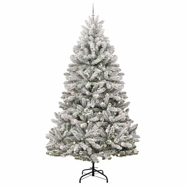 vidaXL &Aacute;rbol de Navidad artificial Verde y 300 cm PVC y Metal