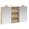 vidaXL Juego de Muebles de Ba&ntilde;o 3 uds. 90 x 10,5 x 50 cm