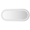 vidaXL Espejo de ba&ntilde;o LED ovalado 60x25 cm