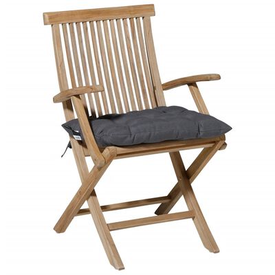 Madison Cojín para silla Panama 46x46 cm gris
