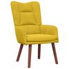 vidaXL sill&oacute;n Amarillo 63 x 67 x 94 cm Terciopelo