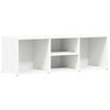 vidaXL Zapatero de madera contrachapada blanco 102x35x35 cm