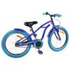 vidaXL Bicicleta Infantil 22 Pulgadas para 7-12 a&ntilde;os Azul Oscuro