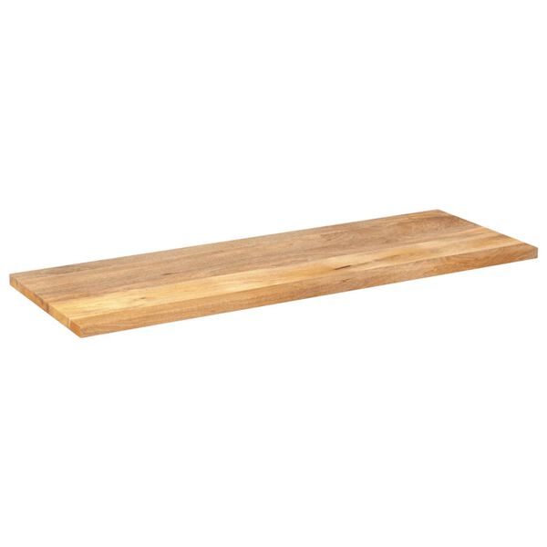 vidaXL Tablero de mesa rectangular madera maciza mango 140x50x2,5 cm