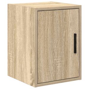 vidaXL Armario de pared para garaje madera de ingenier&iacute;a roble sonoma