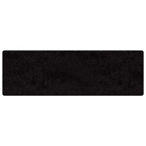 vidaXL Runner de Alfombra Negro 80 x 500 cm