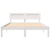 vidaXL Estructura de cama 120 x 200 cm Madera de pino macizo
