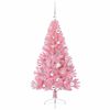 vidaXL &Aacute;rbol de Navidad Artificial Preiluminado Rosa 150 cm PVC