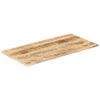 vidaXL Tablero de mesa madera maciza de mango 25-27 mm 100x60 cm