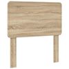 vidaXL Cabecero Roble Sonoma Madera contrachapada