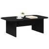 vidaXL Mesa de Caf&eacute; Negro 93 x 53 x 33 cm Madera de ingenier&iacute;a