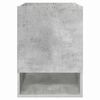 vidaXL Mesa Auxiliar 2 pcs Gris Concreto 40 x 40 x 56 cm