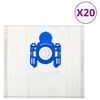 vidaXL Bolsas de aspiradora para AEG GR.28 20 unidades