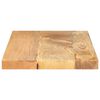 vidaXL Tablero de mesa rectangular madera maciza mango 50x40x2,5 cm