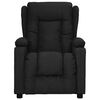 vidaXL Sill&oacute;n elevable tela negro