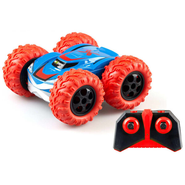 Exost Coche teledirigido de acrobacias RC 360 Cross II azul