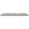 vidaXL Estantes pared 4 uds madera ingenier&iacute;a gris Sonoma 40x40x1,5 cm