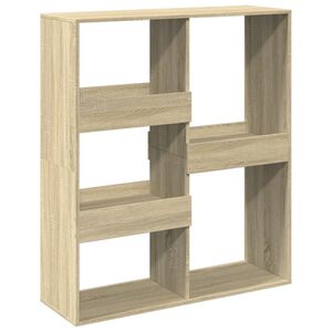 vidaXL Separador de ambientes madera roble Sonoma 100x33x115 cm