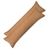 vidaXL Funda de almohada 2 pcs HOUTEN Beige 40 x 145 cm Boucl&eacute;